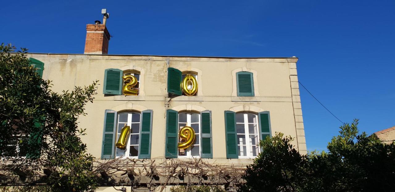 Maison De Maitre A Bram # Jacuzzi المظهر الخارجي الصورة